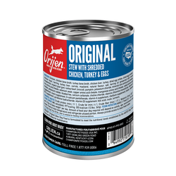 Orijen dog 2025 food wet